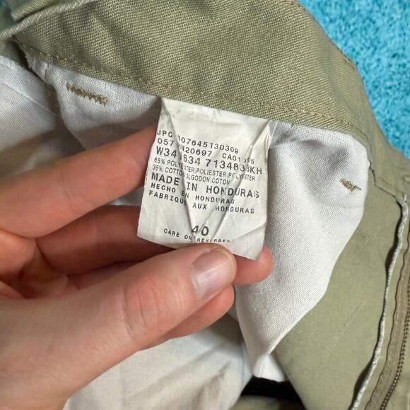 Dickies Utility Work Shorts Mens 40 Tan Vintage Fit 38x12 Made in Honduras - Picture 11 of 14